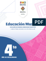 4to Año de Escolaridad - Educación Musical [2024]