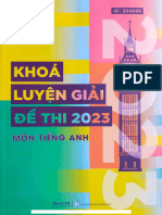 Luyện Giải Đề 9+ 2023 (Cô Trang Anh)