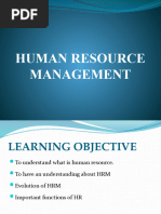 Human Resource Management