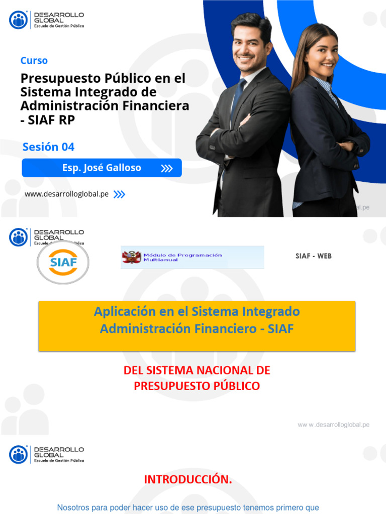 Creación de Metas Presupuestales SIAF RP | PDF | Presupuesto | Gastos ...