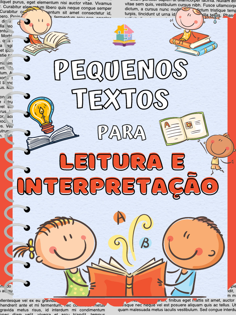 Pequenos Textos para Leitura Infantil | PDF | Formiga | Leão