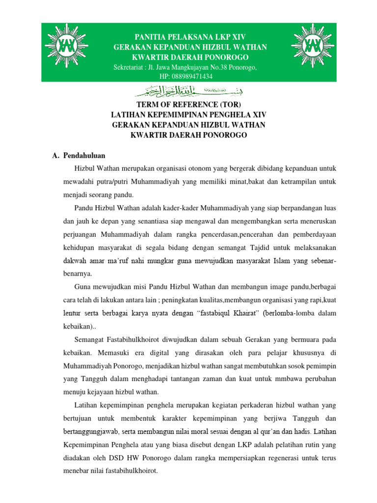 Tor LKP 2024 | PDF