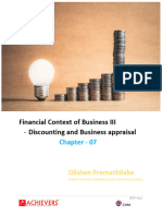 Chapter 07 - Financial Context of Business III
