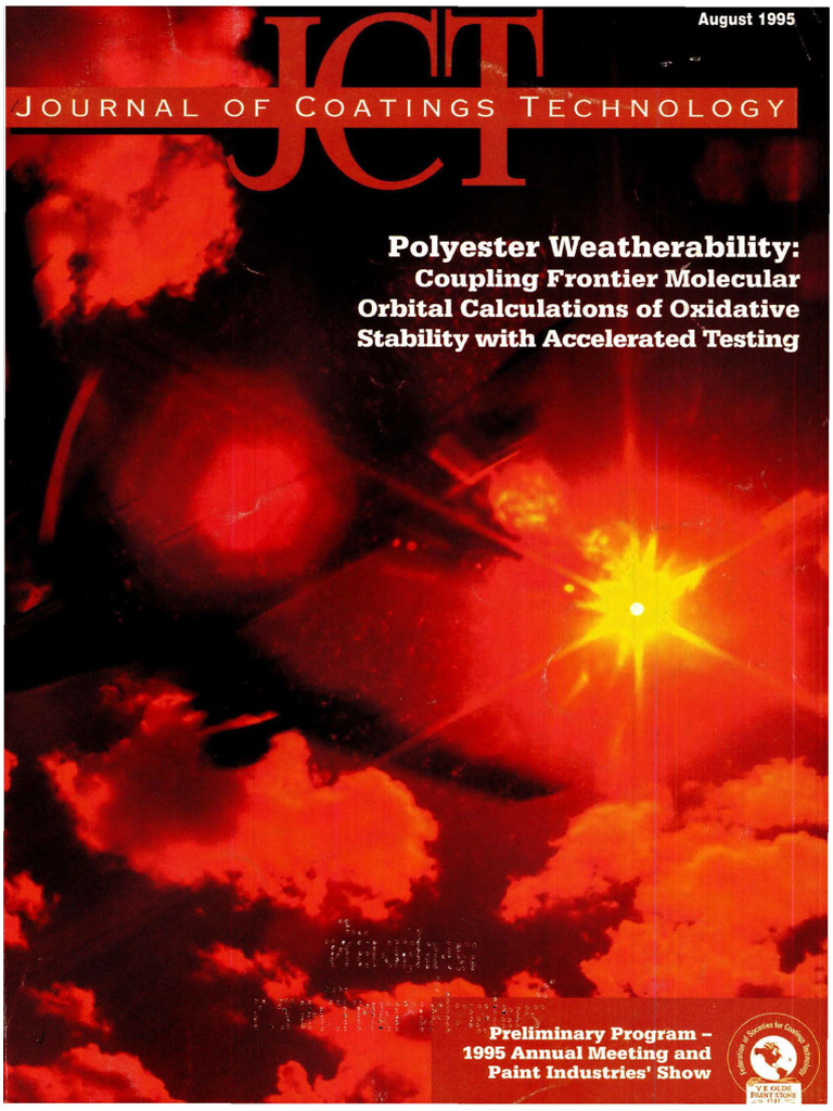 J Coating 1995 v67 n847 | PDF | Paint | Acrylic Paint
