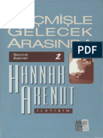 0195 Gecmishle Gelecek Arasinda Sechme Eserler 2 Hannah Arendt Bahadir Sina Shener 1994 322s