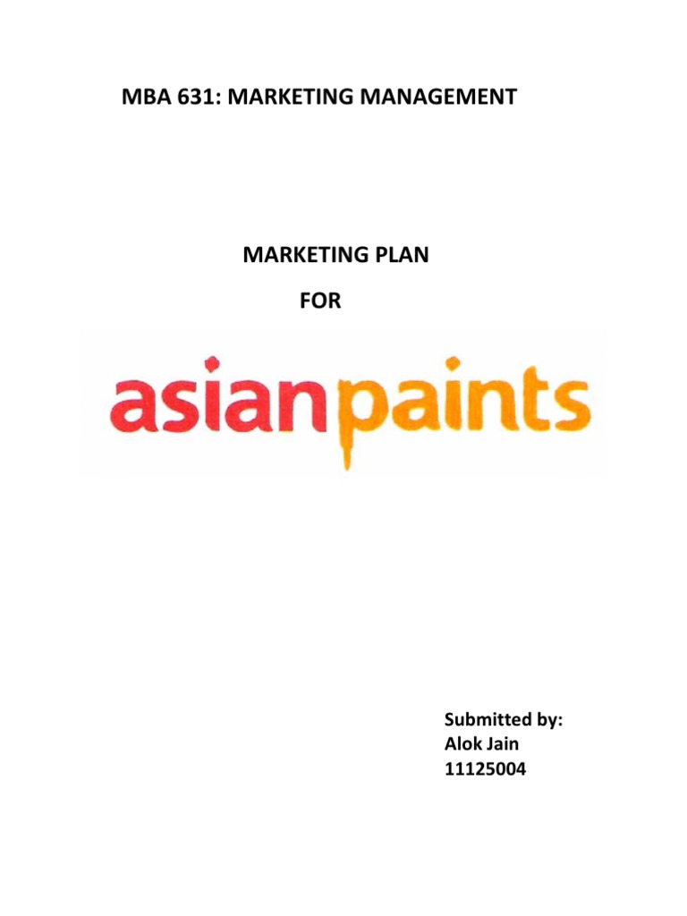 Asian Paints Marketing Strategy Overview | PDF | Marketing | Microeconomics