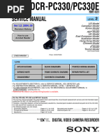 DSR PD170 | PDF | Compact Cassette | Power Supply