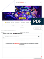Cara Edit File Host Windows - Offense Project