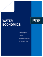Water Economics