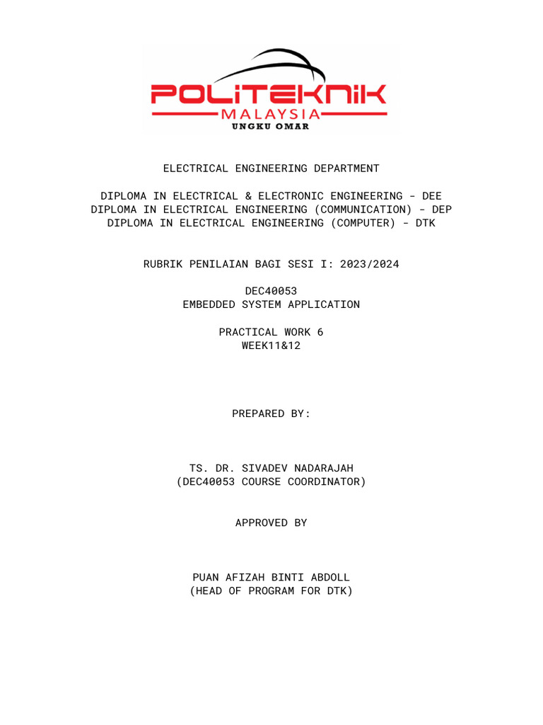 Practical Work 6 Reference Pdf Analog To Digital Converter
