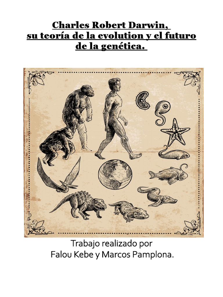 Teoría de la Evolución de Darwin | PDF | Charles Darwin | Evolución