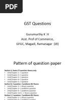 GST 2mark Questions and Answer