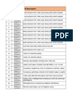 Drawing List (Scope Demarcation Between SEC & ACWA Power)