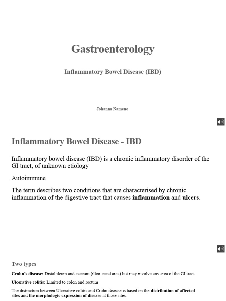 Understanding Inflammatory Bowel Disease | PDF | Inflammatory Bowel ...