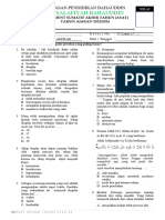 Format Soal Akidah Kelas V Asat (2023-2024)