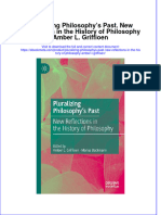 Full Ebook of Pluralizing Philosophys Past New Reflections in The History of Philosophy Amber L Griffioen Online PDF All Chapter