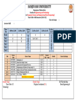 Time Table Template 2