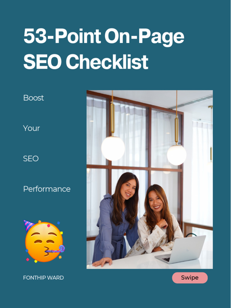 53 Point On Page SEO Checklist 1707986071 | PDF | Search Engine ...