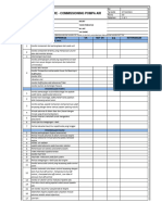 FM-00-HSE-000 Checklist Pre-Commissioning Pompa Air