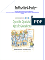 Full Ebook of Quentin Quokka S Quick Questions Barbara Derubertis R W Alley Online PDF All Chapter