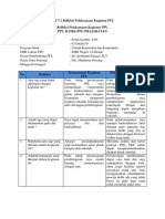 Lampiran 17 Format LKI 7.1 Refleksi pelaksanaan kegiatan PPL print