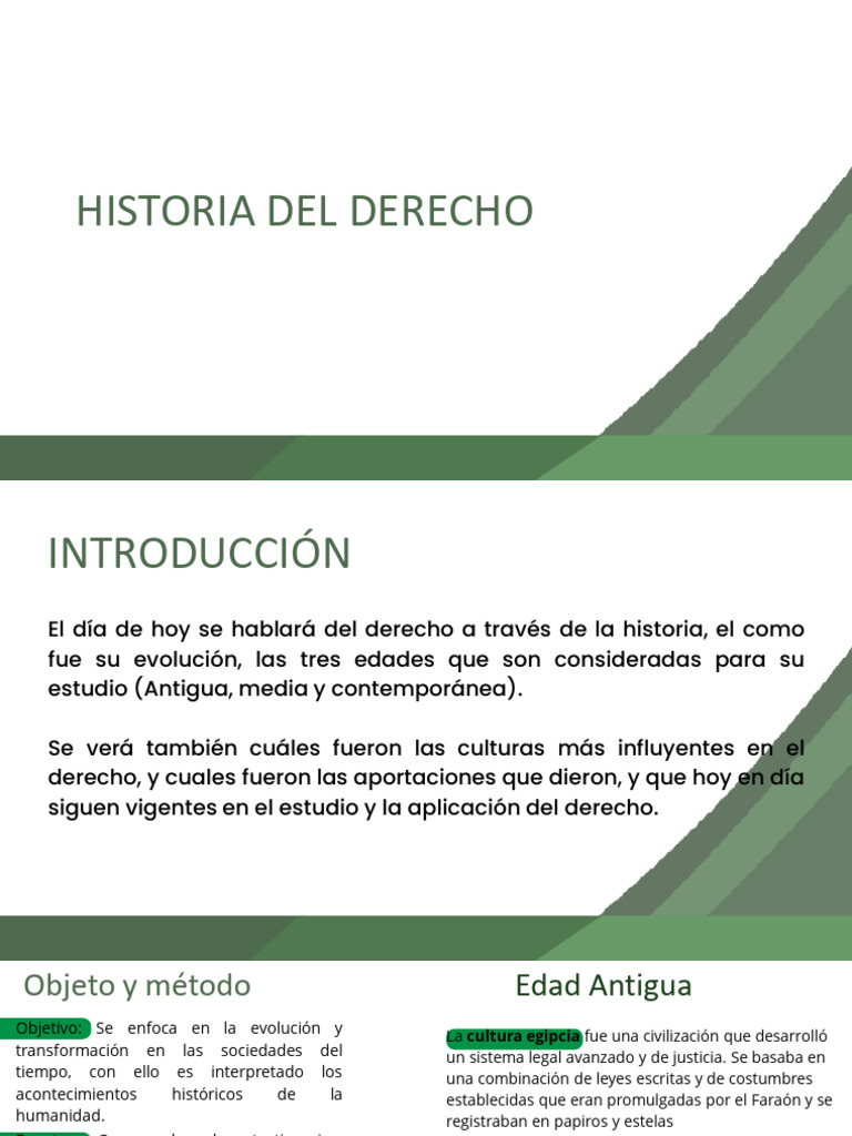 Historia Del Derecho 1 | PDF | Jurisprudencia | imperio Romano