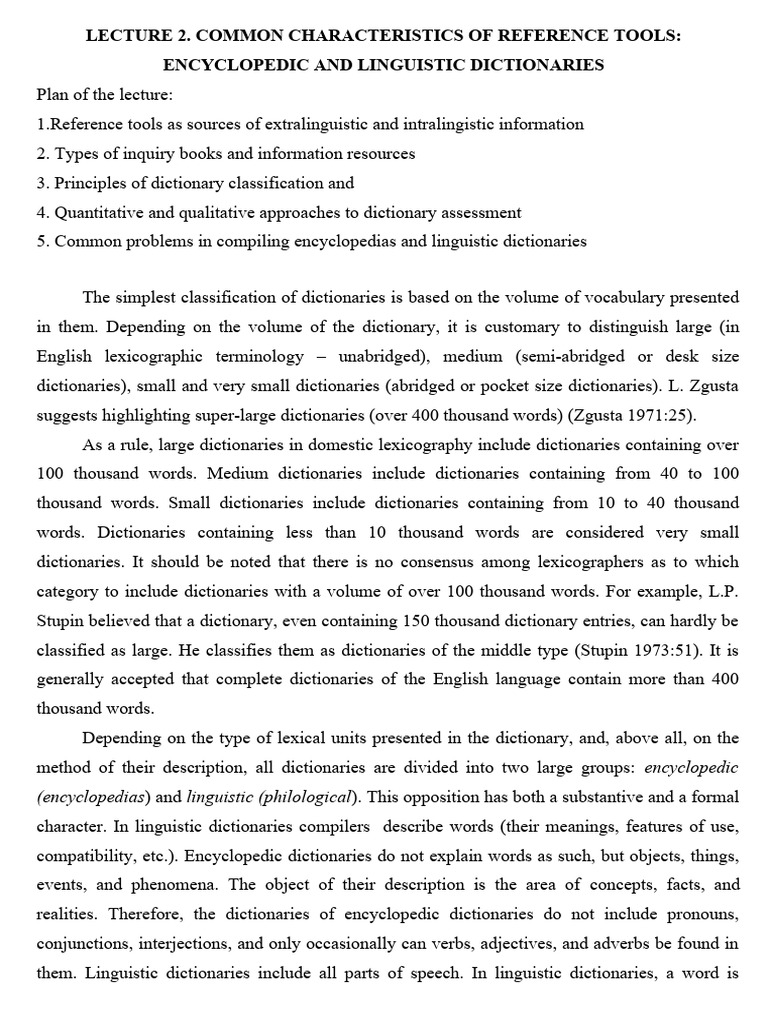 LECTURE DICTIONARY MEANING visual data 3