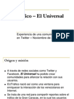 EUtrafico - El Universal-2011