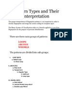 Pattern Types and Their Interpretation Study Guide