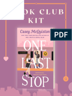 One Last Stop PR BOOK Club Kit