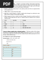 Binary Number System