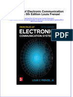 Full Ebook of Principles of Electronic Communication Systems 5Th Edition Louis Frenzel Online PDF All Chapter