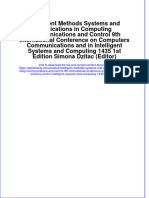 Download full ebook of Intelligent Methods Systems And Applications In Computing Communications And Control 9Th International Conference On Computers Communications And In Intelligent Systems And Computing 1435 1St Edition online pdf all chapter docx 