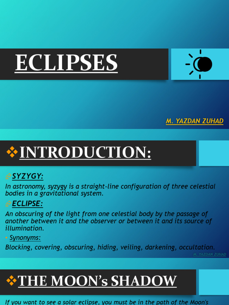 Astronomy Eclipses Pdf Solar Eclipse Eclipse