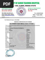 Medical Report Format | PDF