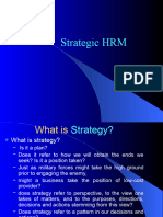 Strategic HRM