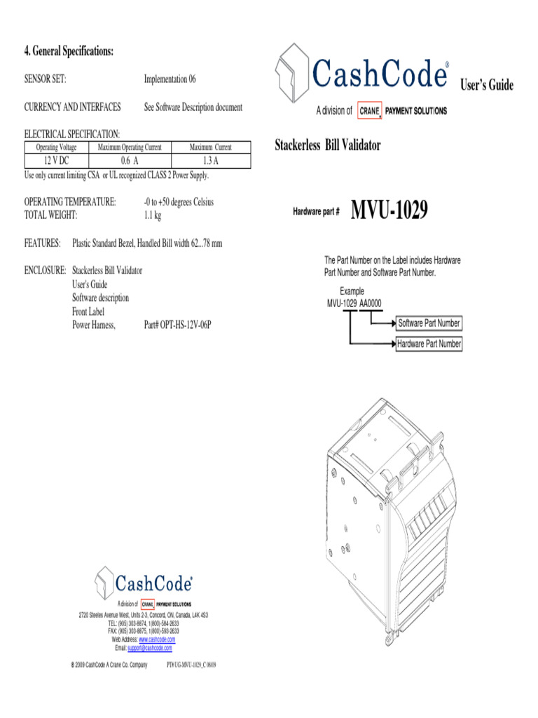 Mvu-1029 C | PDF | Electrical Components | Electrical Engineering