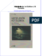 PDF of Gecelerin Kiyisinda 1St Edition J B Pontalis Full Chapter Ebook