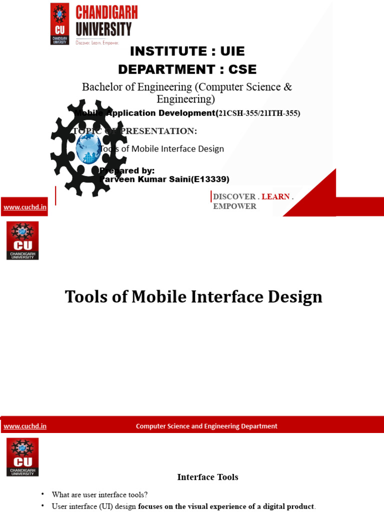 Lecture 3 1 7 Pdf User Interface User Interface Design