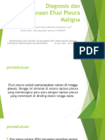 Diagnosis Dan Penatalaksanaan Efusi Pleura Maligna