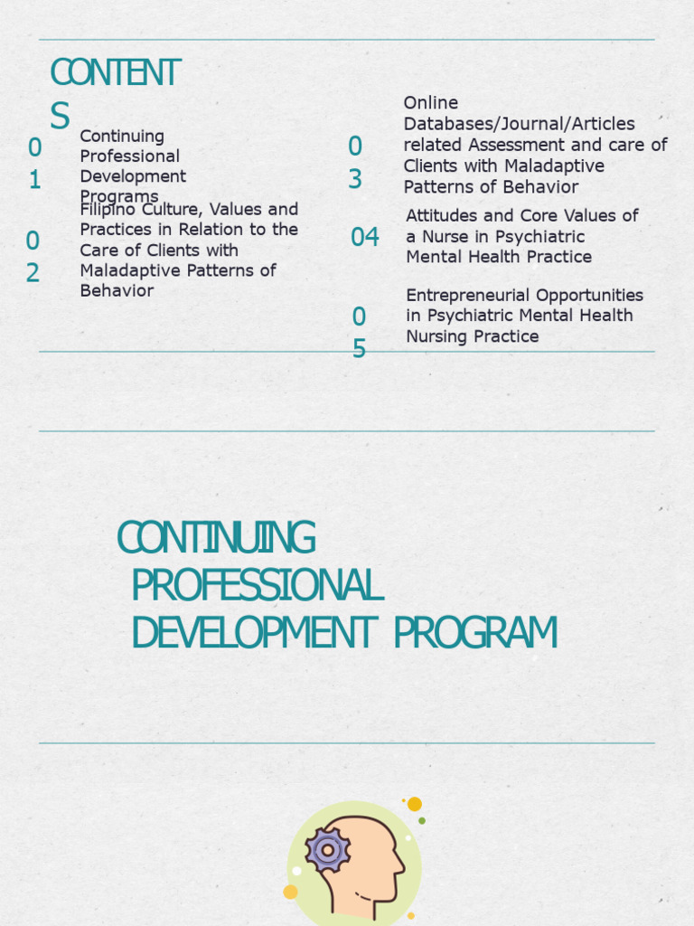 Continuing Professional Development in Mental Health | PDF | Psychiatry ...