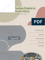 The Arabian Empire in North Africa Gr.8 English