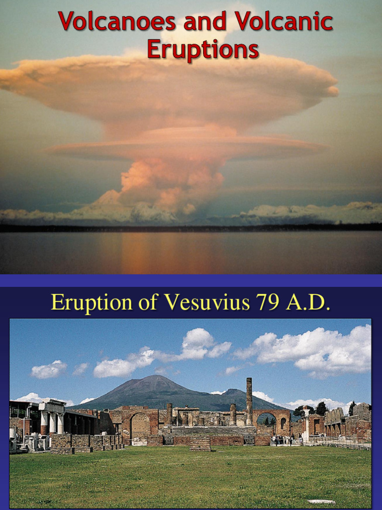 Lec 7 8 Volcanoes Pdf Volcano Types Of Volcanic Eruptions