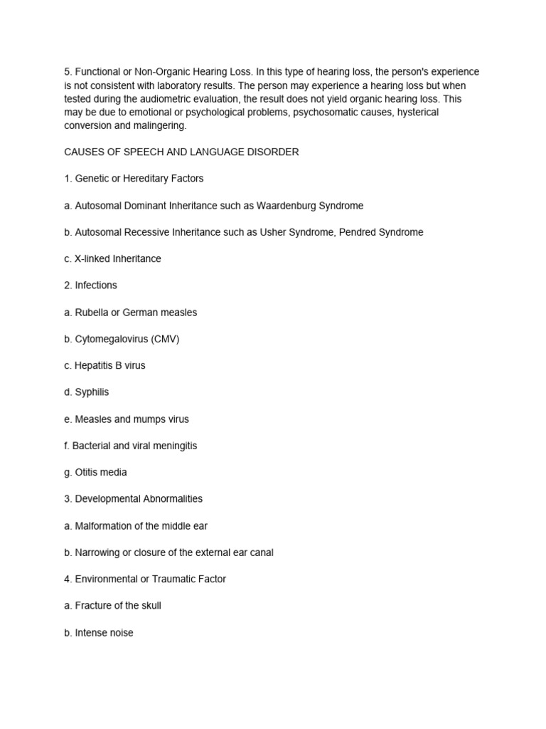 Hearing Pdf Hearing Loss American Sign Language