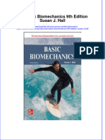 Full Ebook of Ise Basic Biomechanics 9Th Edition Susan J Hall Online PDF All Chapter