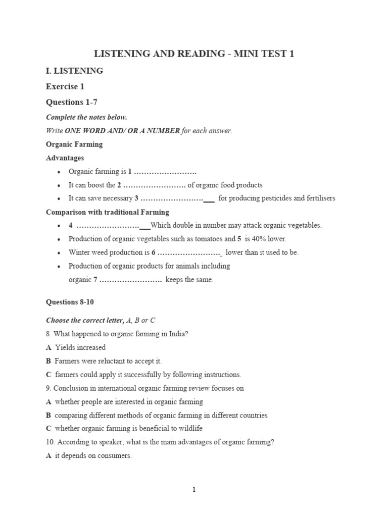 listening-and-reading-mini-test-1-pdf-educational-technology