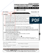 JEE MainAdvanced Nurture A0 A1 and B0 MT02 16902387 TEST PDF MTxIs7O0Vt