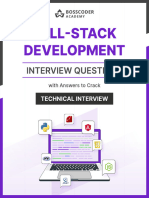 Full stack development interview questions