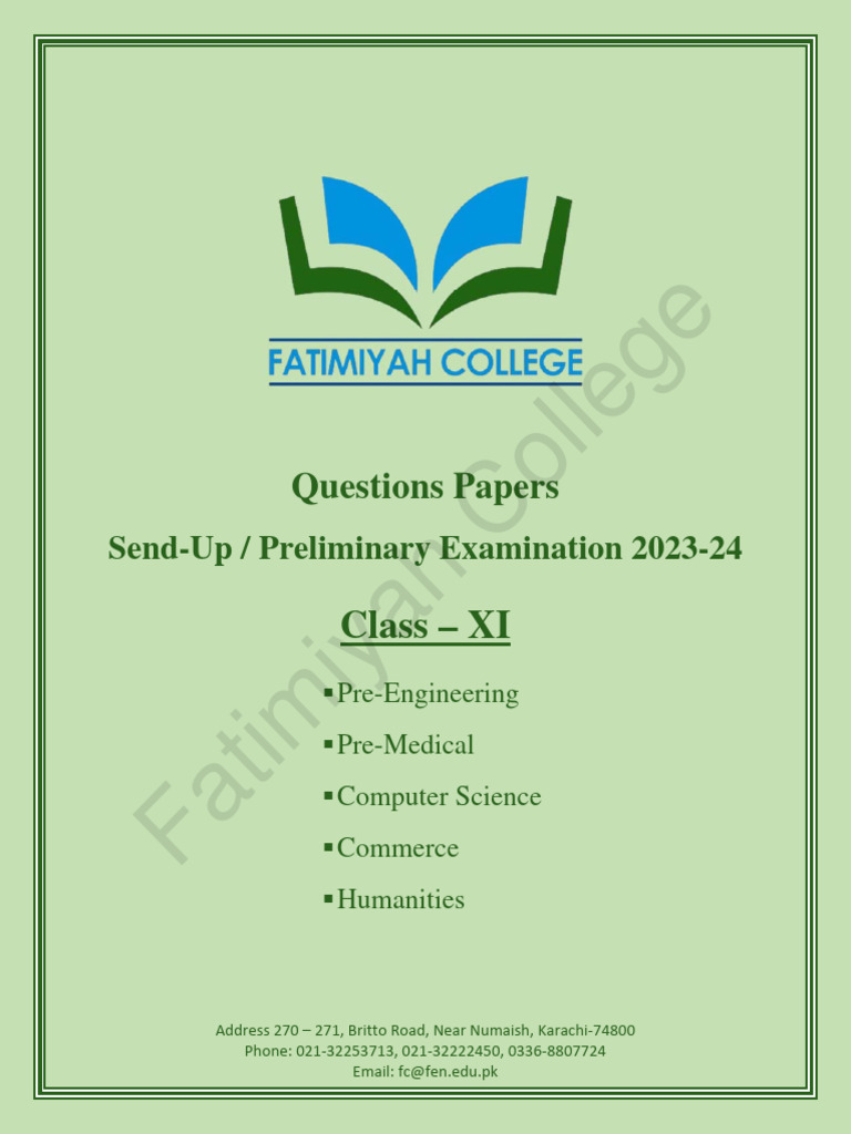 fatimiyah-college-xi-send-up-exam-questions-paper-pdf