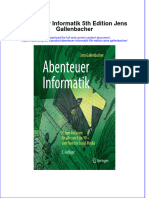 full download Abenteuer Informatik 5Th Edition Jens Gallenbacher online full chapter pdf 